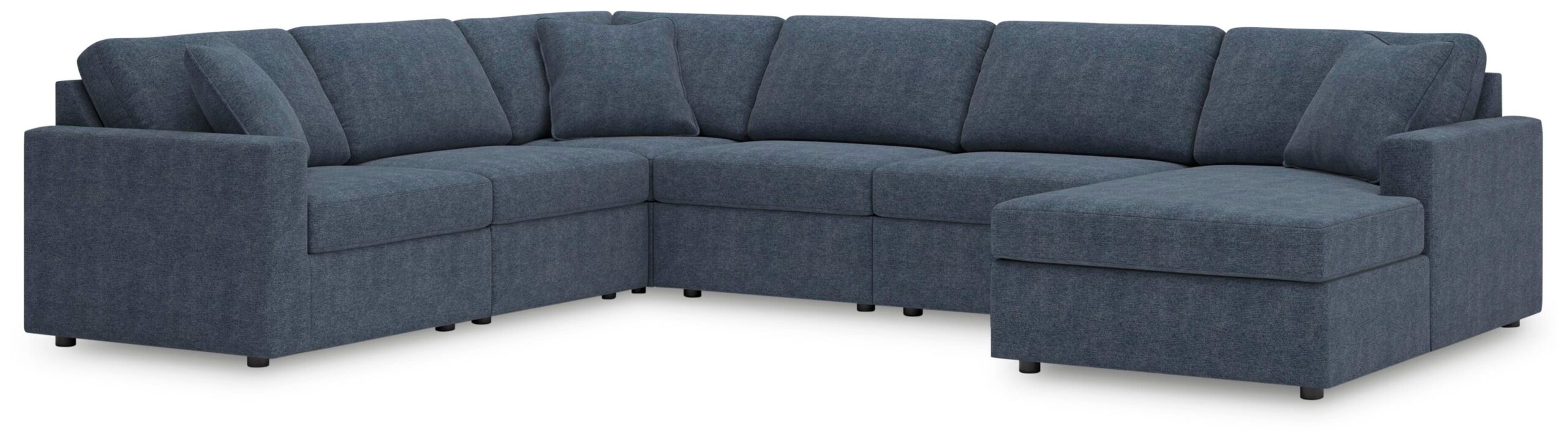 04862c25403021278dc200d37ba57a6c Modmax 6-Piece Sectional with Chaise - Image 1