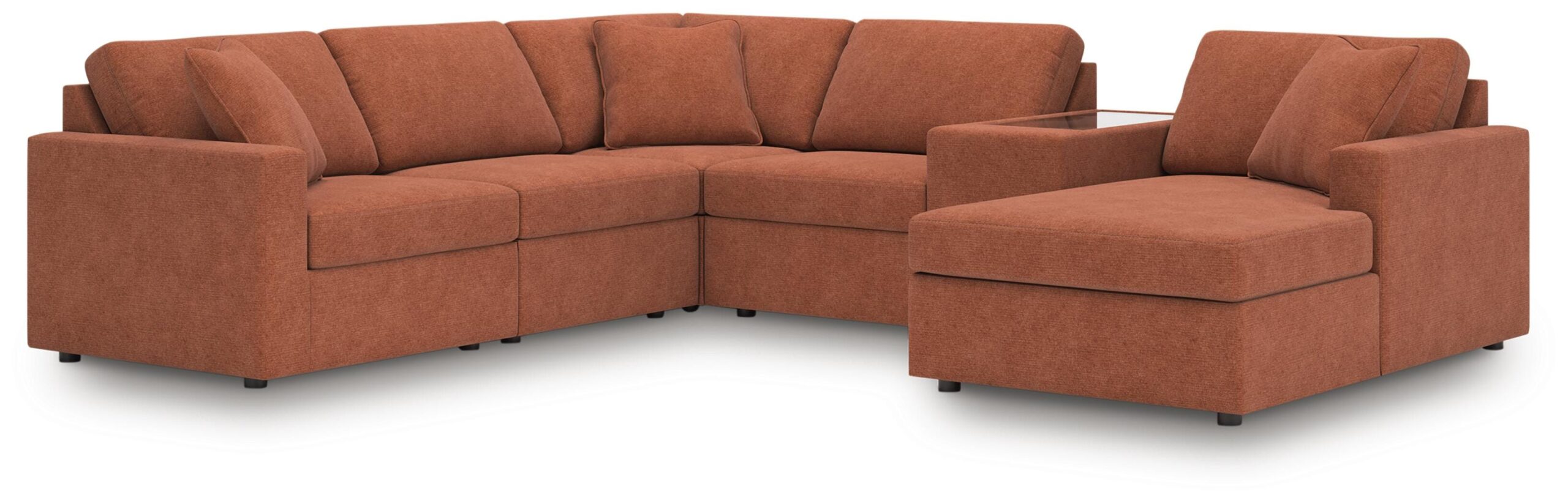 2595e3ce5008a31d72283b5954c1e05d Modmax 6-Piece Sectional with Chaise - Image 1