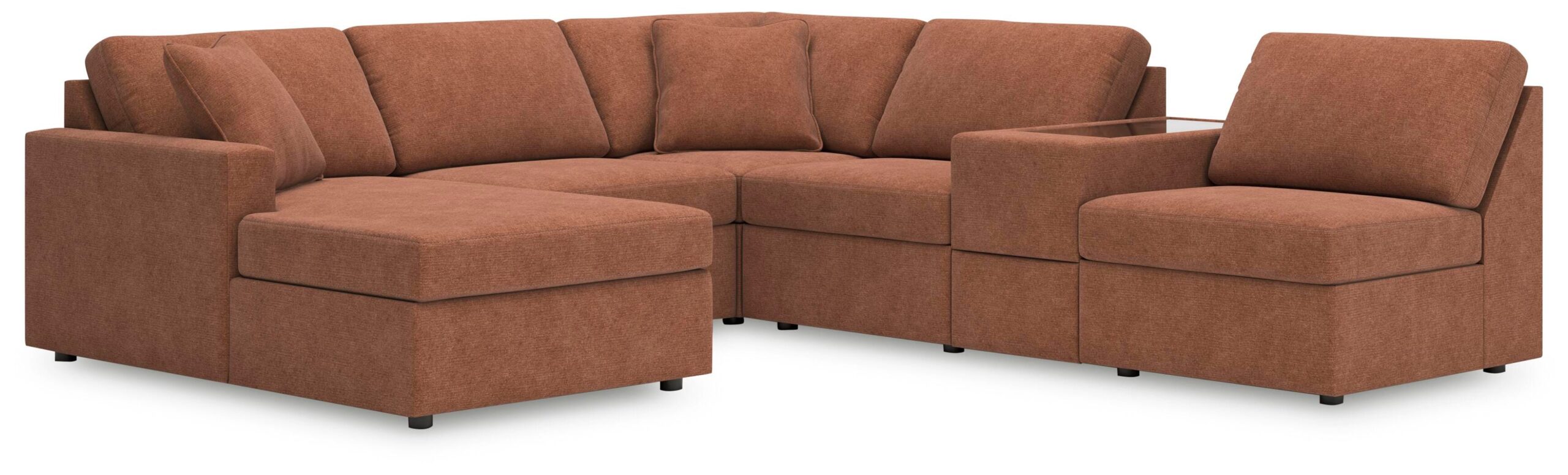 34a5b2fcaf41b4ea2677706557c4a4af Modmax 6-Piece Sectional with Chaise - Image 1