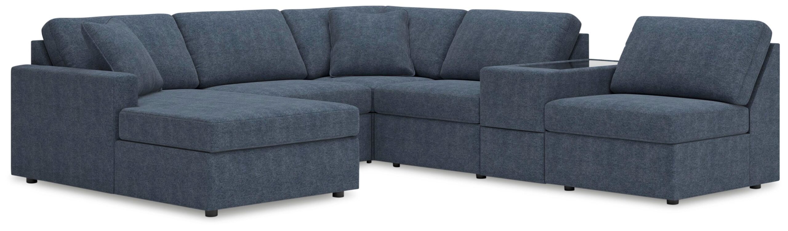 f892cdef7eea5627915c3873b11f7259 Modmax 6-Piece Sectional with Chaise - Image 1