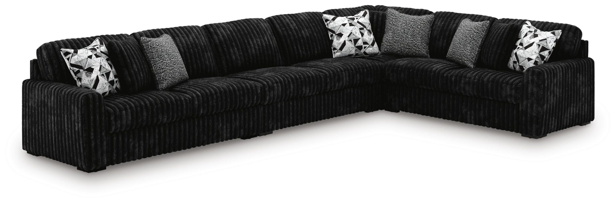 8ddc5261c38fb5f54bc48c2eb4c6f944 Midnight-Madness 4-Piece Sectional - Image 1